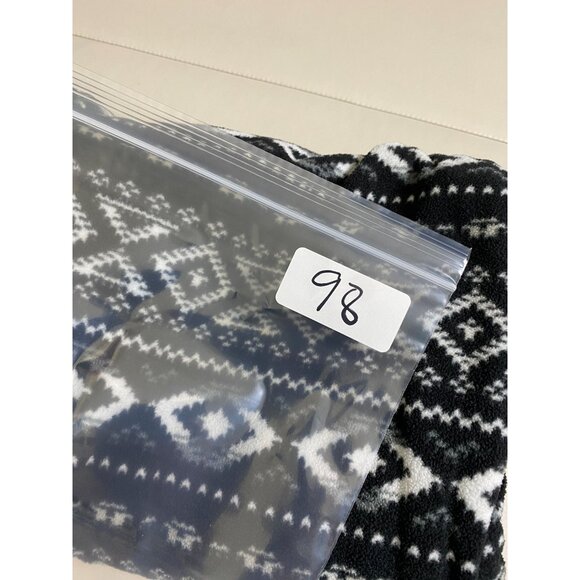 Eddie Bauer Quarter Zip Pullover Fleece Nordic Sweater Womens Size Large Aztec - Picture 8 of 14